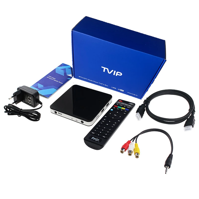 5PCS/Lot Linux TV Box TVIP 525 4K HD 2.4G/5G WiFi Amlogic S905W Quad Core Smart Linux box tvip525 H2.65 Set top box Media Player
