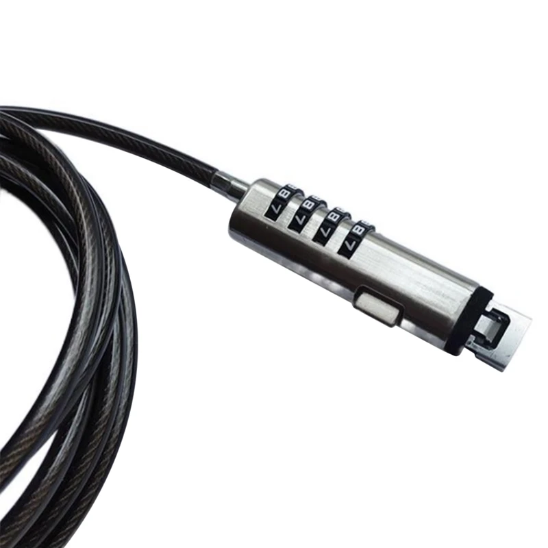 Защитный Противоугонный замок с USB-паролем используется для защиты от кражи на