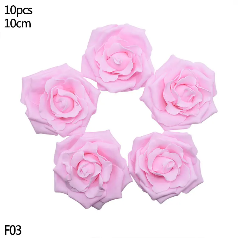 F03-10pcs light pink 10-40 см золотое железное металлическое кольцо, венок, гирлянда, сделай сам, настенная подвесная гирлянда, рождественские, свадебные украшения, металлические кольца - Цвет: F03-10pcs light pink