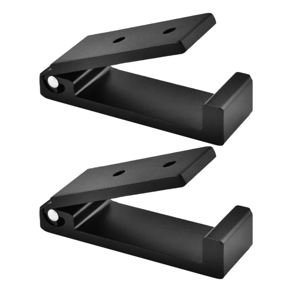 

2pcs Aluminum Coat Hook Rustproof Hook Hanger Wall Mount Robe Towel Hook