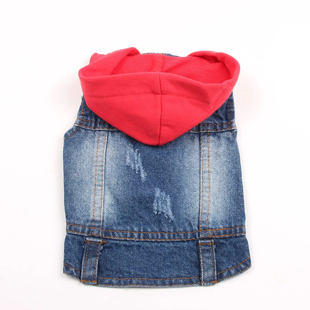 Новинка куртка для собак бесплатная доставка кошка джинсовый жилет джинсы