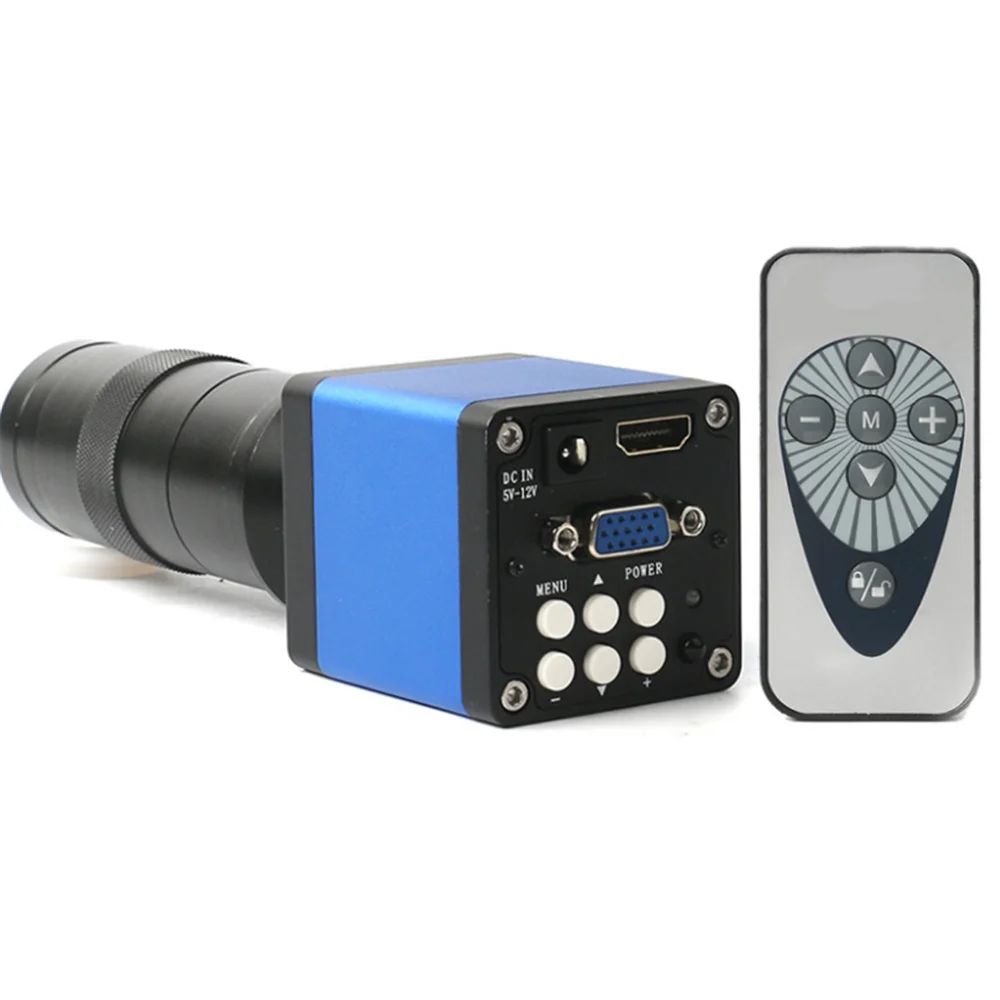 Agnicy 14MP HDMI/USB выход Удаленная промышленная камера 100x объектив видео микроскоп