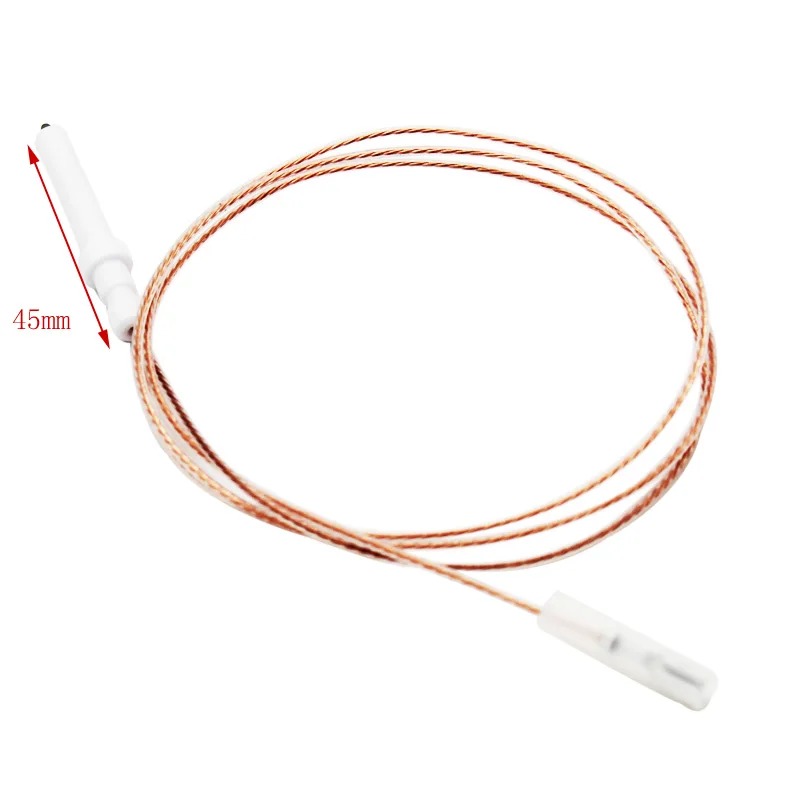 Gas Cooktop Stove Ignition Electrode Spark Plug 900mm Wire Sabaf Cooker Pin Ceramic Height 45mm | Бытовая техника