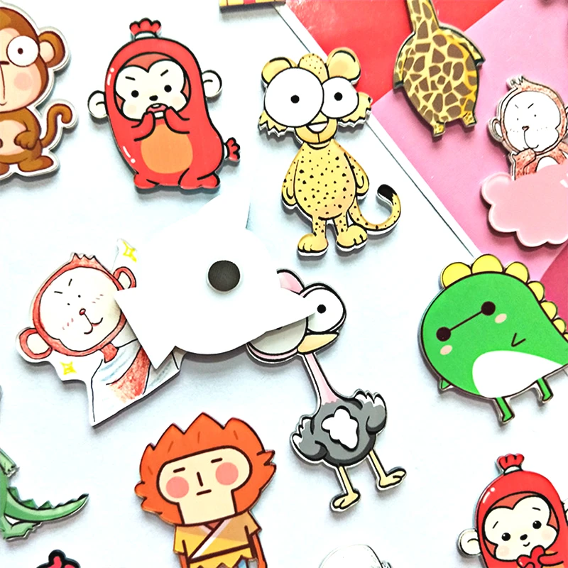 Рождество мультфильм животное с большими глазами Буффало слон лев кухня