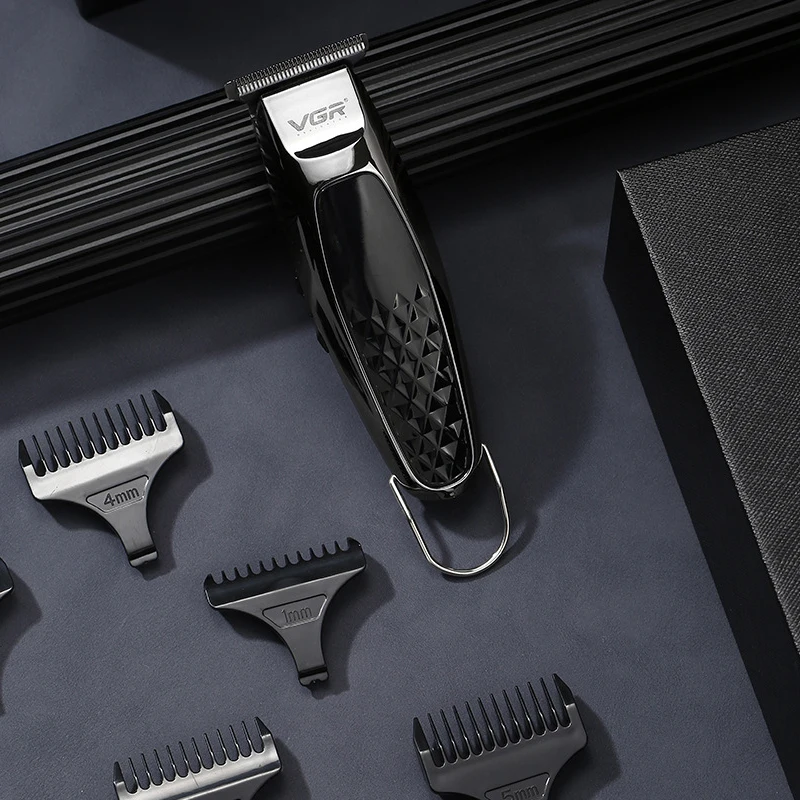 Мужская Беспроводная Машинка для стрижки волос Vgr профессиональная машинка