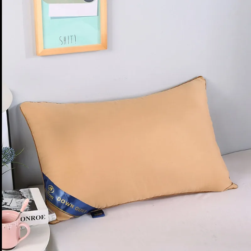 Hilton Hotel pillow core five star hotel gift micro business popular sleep neck | Pillow