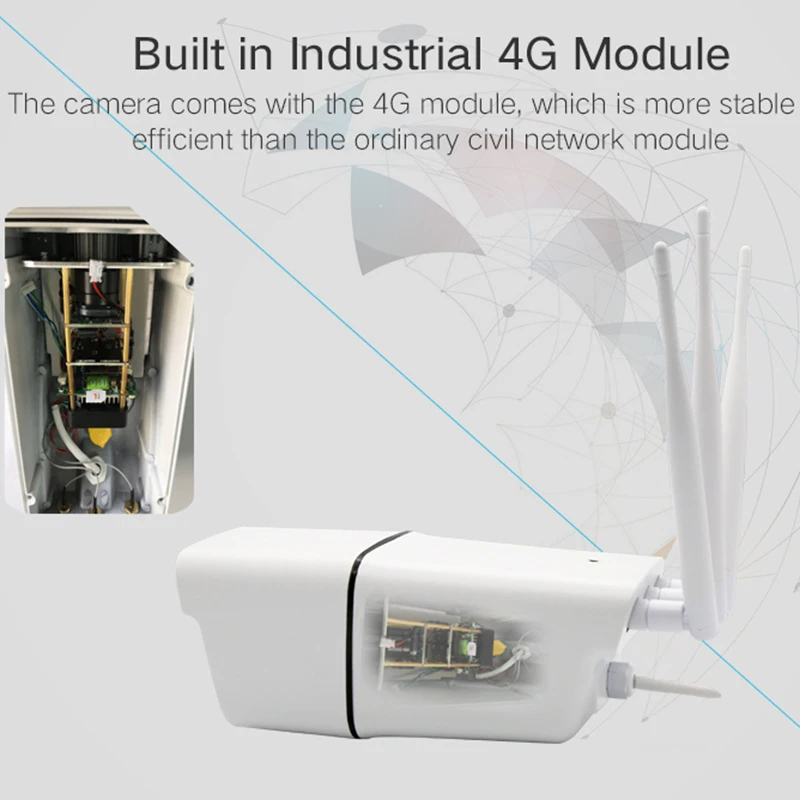 Ip-камера 1080P 4G Wifi камера с функцией обнаружения движения HD ночное видение