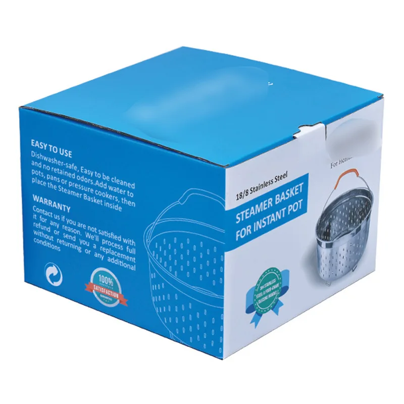 

Steamer Basket with Egg Steamer Rack for Instant and Pressure Cooker Accessories Vegetable Steam Rack Stand fits 5,6,8 Qt Pressu