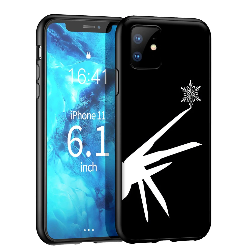 YIMAOC Эдвард ножницы силиконовый мягкий чехол для iPhone 12 Mini 11 Pro XS Max XR X 8 7 6 6S Plus 5 |