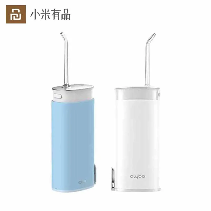 

Youpin Olybo cordless oral irrigator USB Charging IPX7 Waterproof High Frequency Pulsed Portable Oral Irrigator Water Flosser