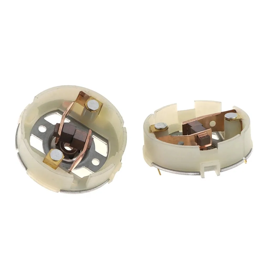 

Metal 2pcs Motor Parts Carbon Brushes Precise Replacement Electric Drill