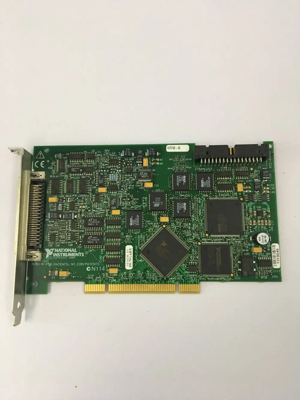 Industrial equipment DAQ card NI PCI-6024E 187570C-02