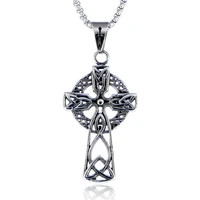 loredana exquisite necklaces for men holy guardian protects innocence pure scottish style stainless steel necklace xl130