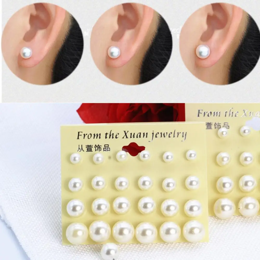 Модные смешивания с украшением в виде кристаллов микрогравировка 12 пар/уп.