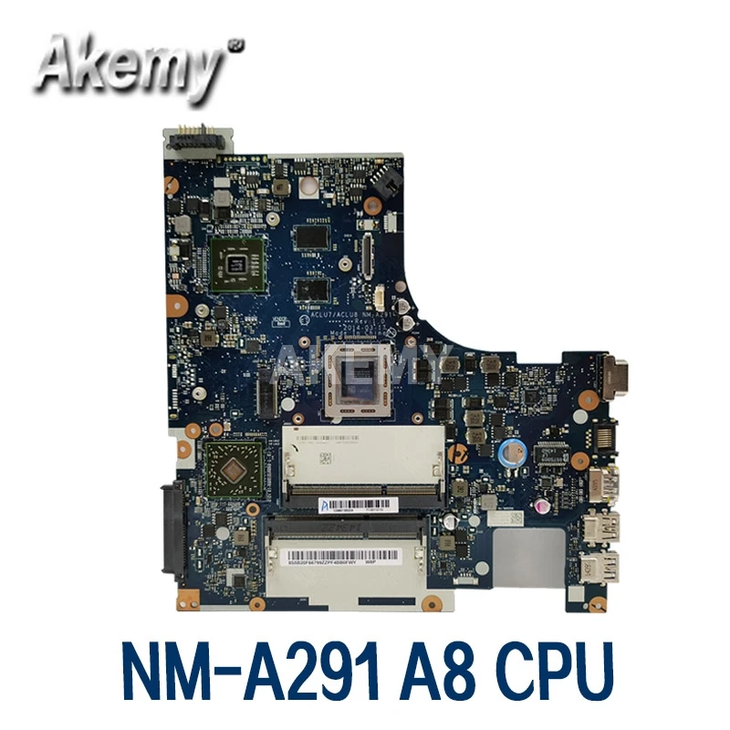 Протестированная материнская плата ACLU7 ACLU8 NM A291 для For Lenovo Z50 75 G50 ноутбука ПК A8