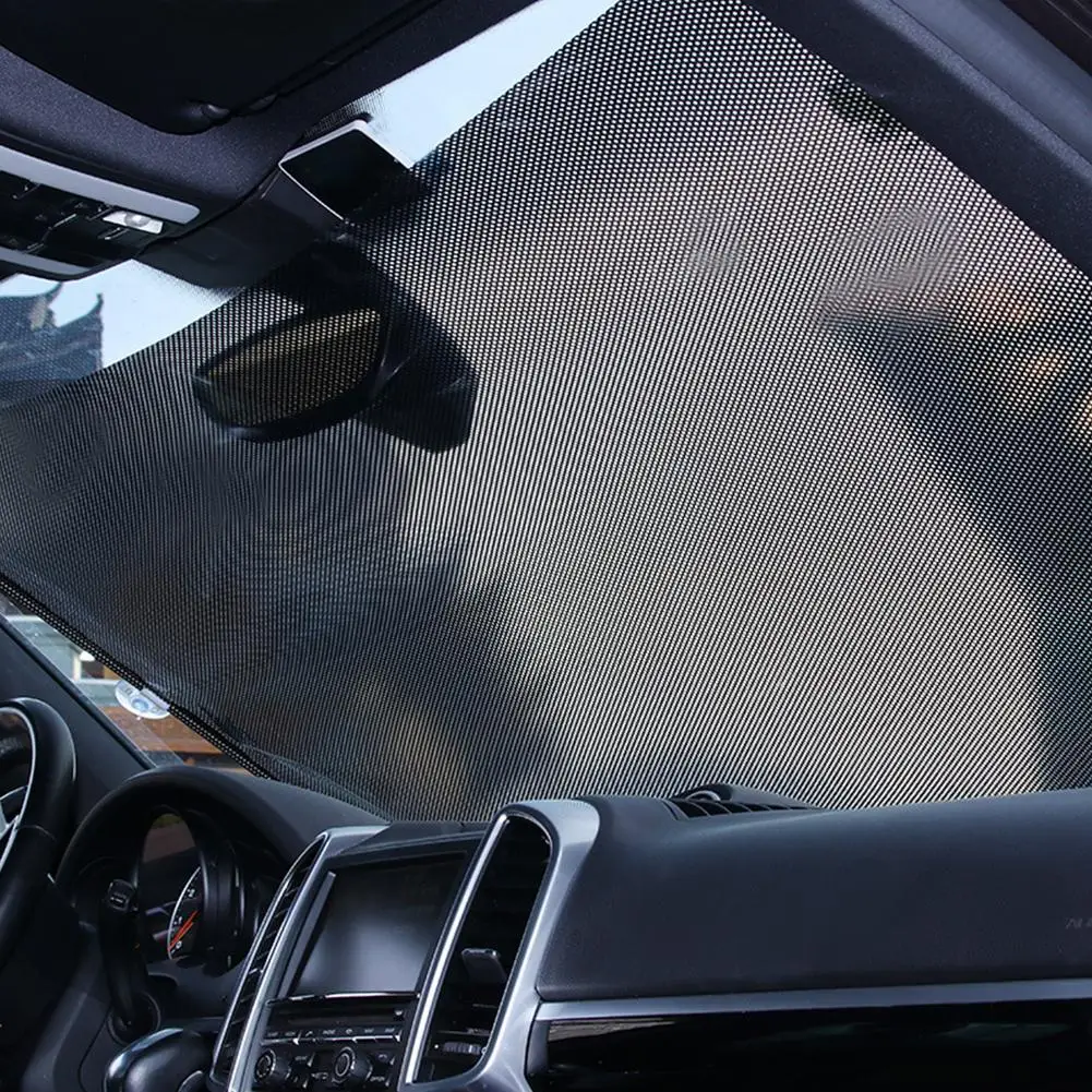 

Retractable Car Side Window Sunshades 40*60cm /40*125cm Auto Sun Shade Visor Roller Blind Protection Window Film Rear Sunshade