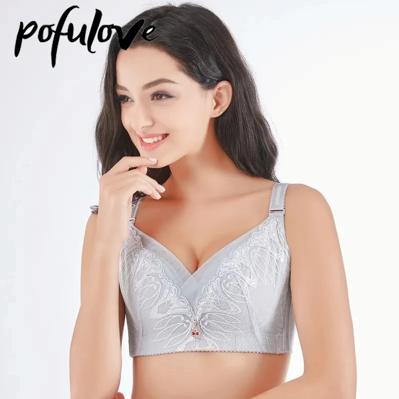 

Sexy Push Up Bras Women Lingerie Plus Size 34-50 A B C D Wire Free Bra Lace Bralette Sexy Bra Underwear Women Bra Brassiere