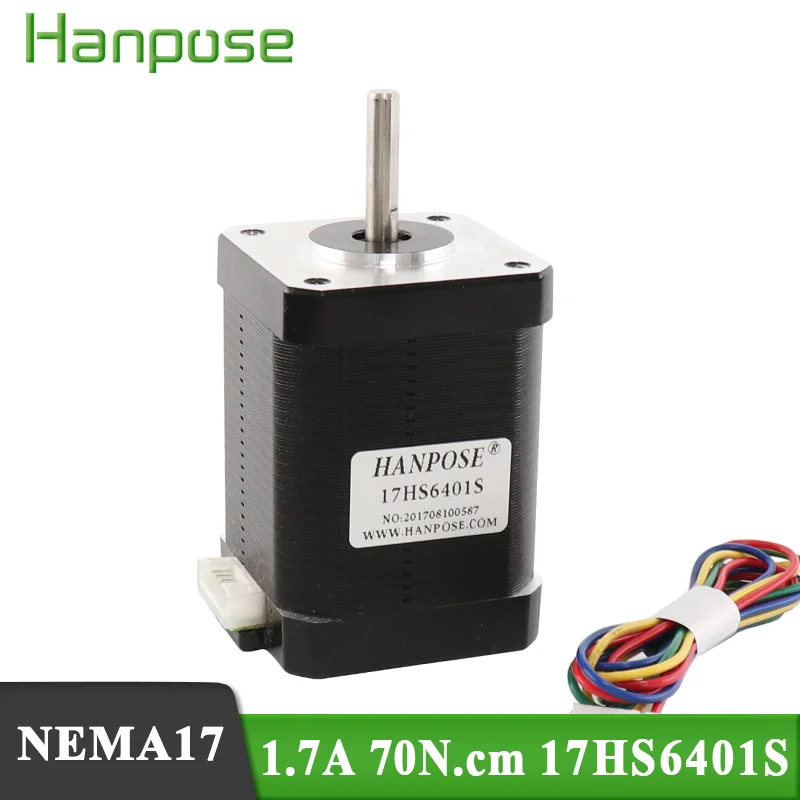 Шаговый двигатель Nema 17 17HS6401S 100 шт. 60 мм 70 см|Шаговый двигатель| |