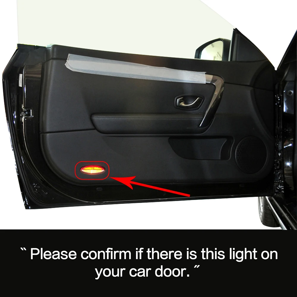

2 Pcs Led Car Door Light Logo Laser Open Decor Shadow Lamp Ghost Projector Luces For Renault Latitude Talisman Laguna Espace New