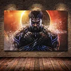 Живопись на холсте с принтом супергероев Marvel Мстители Черная пантера HD картина для гостиной спальни декоративная живопись