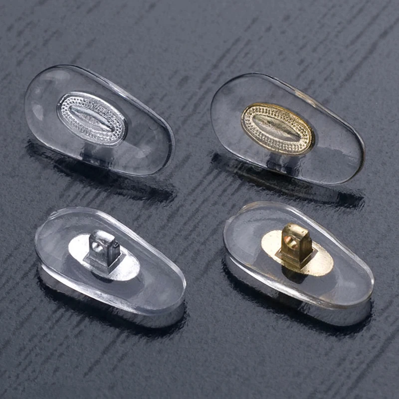 

10PCS Free Shipping Silicone Aviator Glasses Eyeglass Sunglasses Nose Pads High Quality