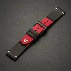 Ремешок кожаный для Samsung Galaxy Watch 4, 3, 42464044 мм, двойной цвет, 41 мм