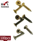 100 шт. саморезы M2 * 5 мм 2*6 мм 2*7 мм 2*8 мм 2*10 мм железные плоские головки мебельные аксессуары оборудование деревянные коробки фитинги