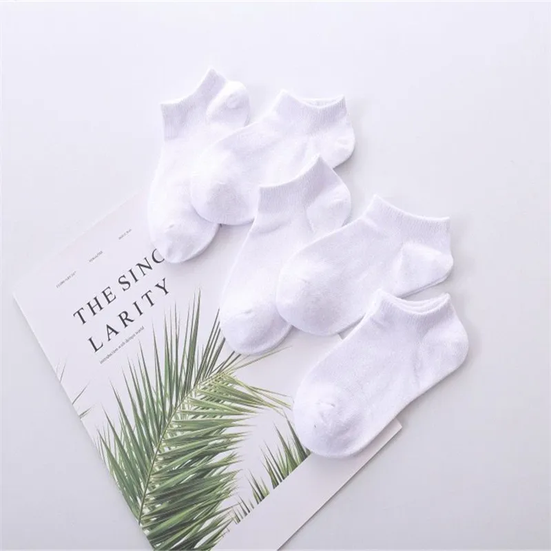 10 пар/лот для маленьких мальчиков и девочек из чистого белого цвета мягкие