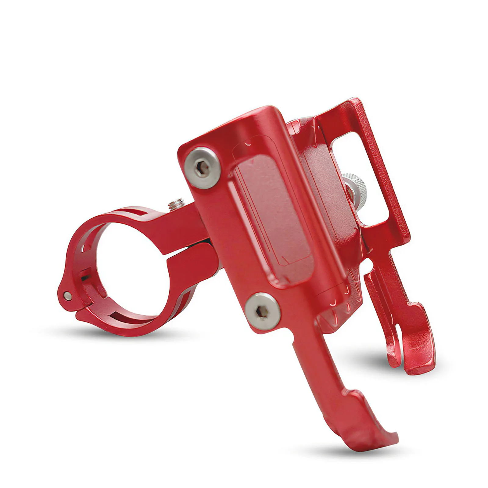 Stable Bicycle Phone Bracket Aluminum Alloy Handlebar Holder Racks Outdoor Riding Bike Motorcycle Non-Slip Fixed | Спорт и