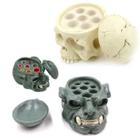 skull design tattoo ink cap holder stand tattoo pigment cup holder permanent makeup tool for microblading and tattoo accessories
