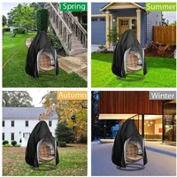 waterproof outdoor chair cover hanging egg waterproof uv garden cover patio chair cover egg swing chair dust cover protector