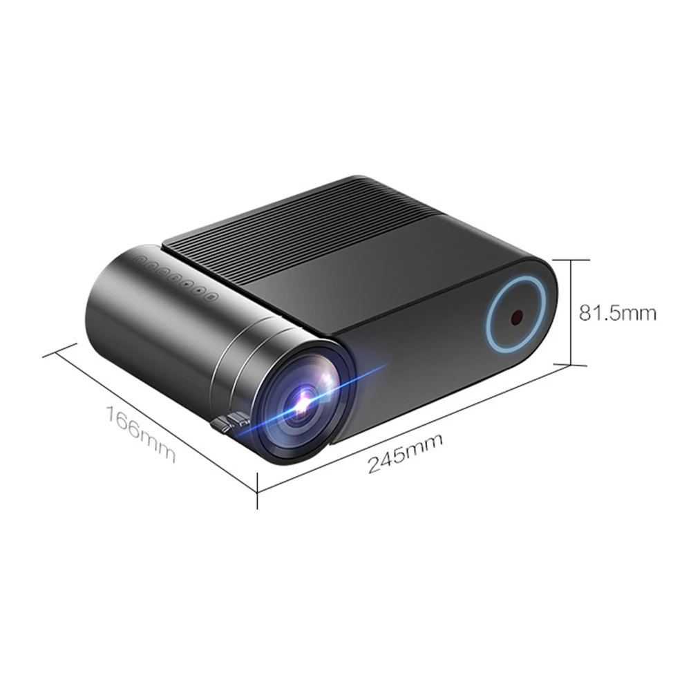 VCHIP YG550 4k Projector Mini proyector Protable For Home Theater Supports 1080P WiFi LED HDMI Media Player Christmas giftsGift |