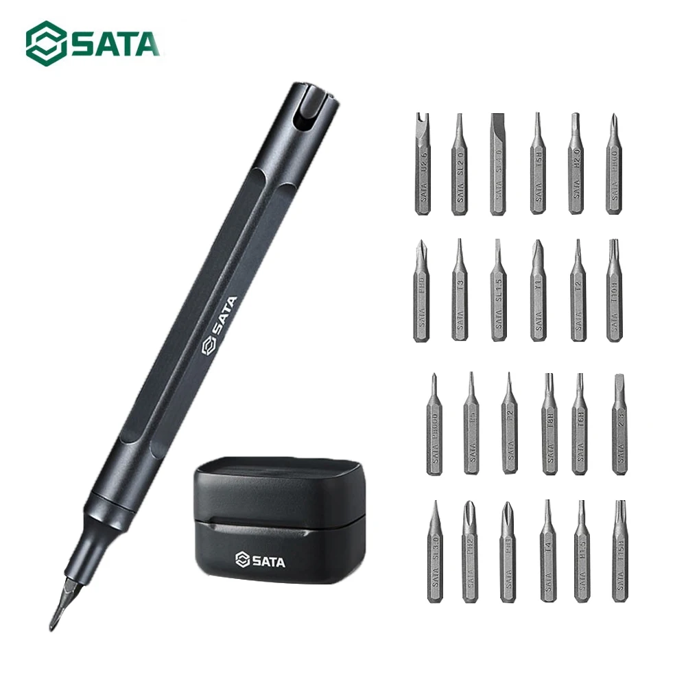 Набор отверток Sata pen 24 в 1 для ремонта мобильных ноутбуков | Инструменты