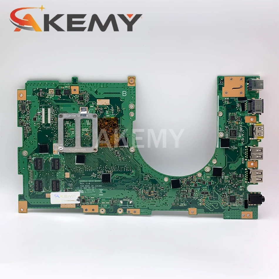 Q502LA motherboard i5-4210 4GB Memory REV 2.0 For Asus Q502 Q502L Laptop Mainboard | Компьютеры и офис