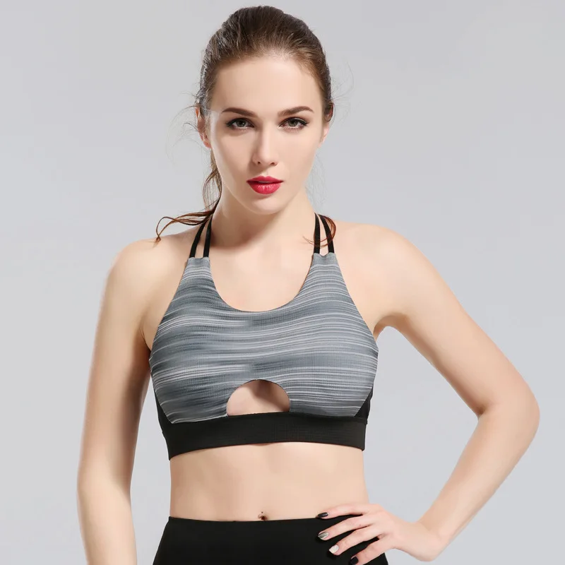 

B477 new car shock spot movement speed dry Breathable Yoga Fitness bra underwear vest bag mail KS465