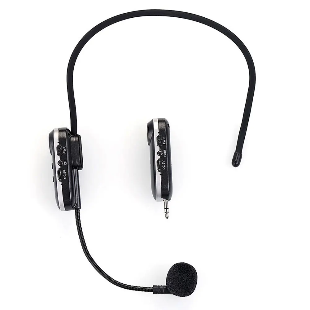 

Wireless Microphone Receiver UHF Headset Megaphone Radio Car Audio Meeting Live with Receiver for Teaching Voice Amplifier