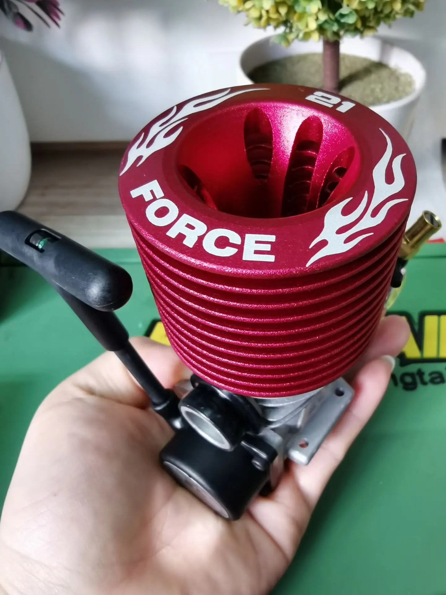 Новый нитро двигатель Force Chung yang GO hpi 21th 21CC 21R 3.5cc для 1/8 RC багги машинки R/C