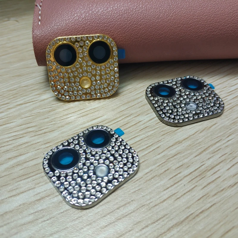 Чехол со стразами и бриллиантами для камеры iPhone X Xs Max XR сменный на 11 Pro защитный