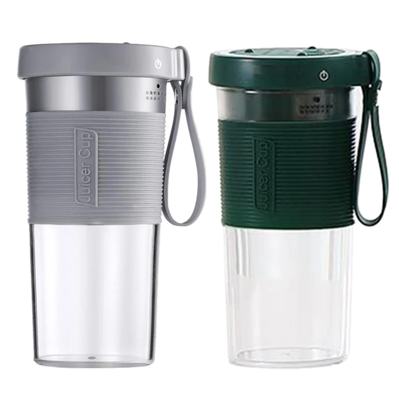 

Портативная электрическая соковыжималка, чашка для фруктов, кухонный блендер, процессор, миксер 320 мл, мини USB перезаряжаемая быстрая соковы...