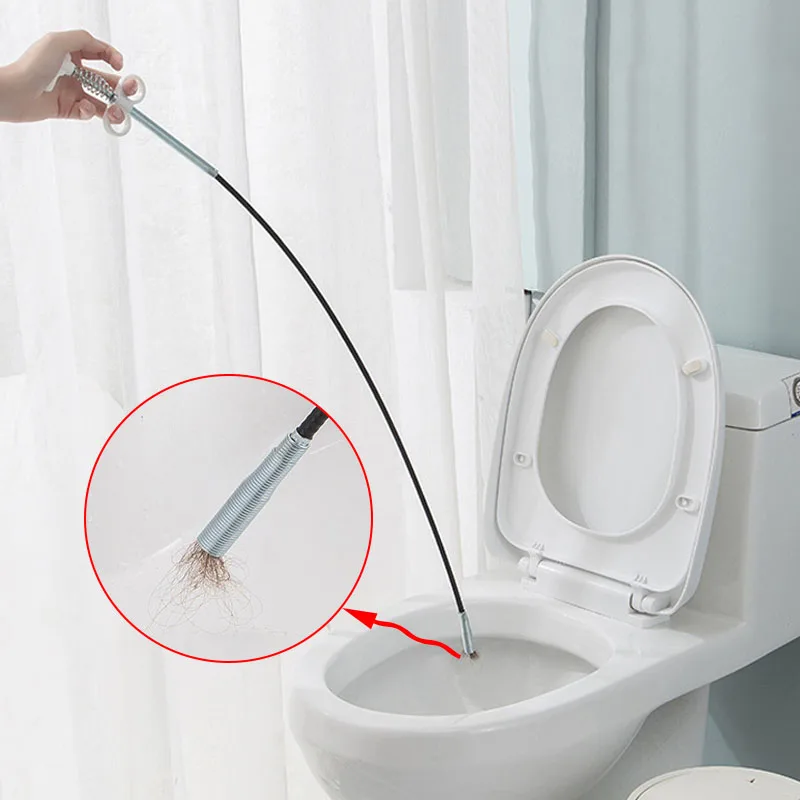 

Spring Type 4 Claw Grappling Hook Pipe Dredge Toilet Toilet Sewer Hair Cleaning Supplies Household Cleaning Tools Trash Clip