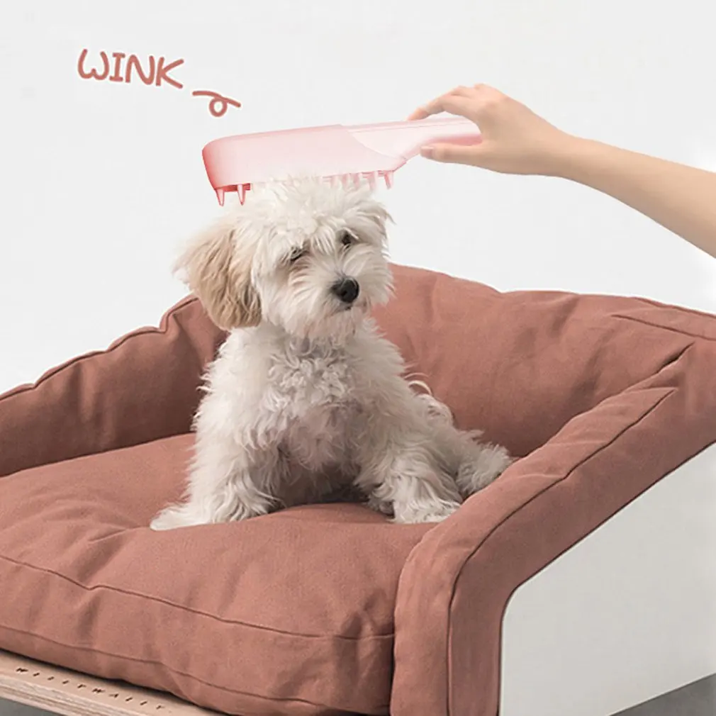 Озоновый массажный гребень для домашних животных Профессиональная щетка волос