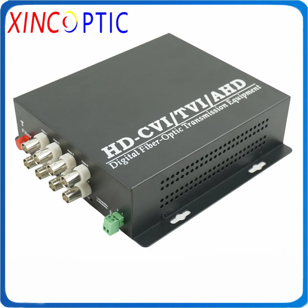 720P CCTV 8Ch AHD/TVI/CVI BNC к цифровому видеоконвертеру FC SM Simplex (одноволоконный) 20 км с 1CH