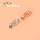 S925 чистая Серебряная пуговица jadeite, Нефритовая Хрустальная Пряжка, булавка, застежка для ювелирных изделий, аксессуары для подвесок сделай сам