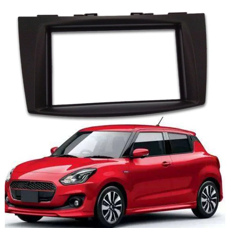 Для Suzuki Swift 2011-2016 2Din Аудио Панель DVD навигационная рамка для автомобиля Fascias стерео
