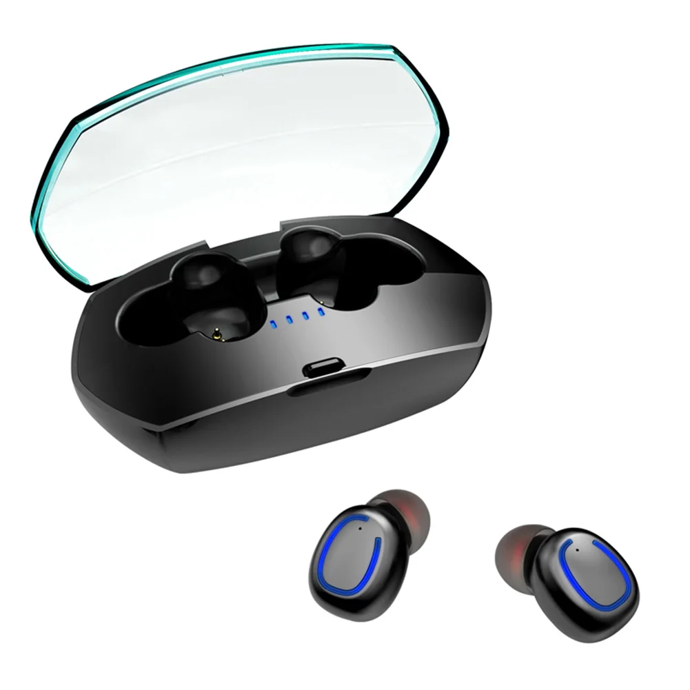 

Xi11 6D Surround Sound Bussiness Bluetooth Wireless Earphone Binaural Separation Waterproof Design with Charging Compartment.