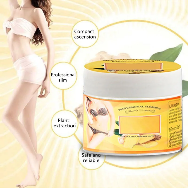 

Ginger Fat Burning Cream Anti-cellulite Full Body Slimming Weight Loss Massaging Cream GQ
