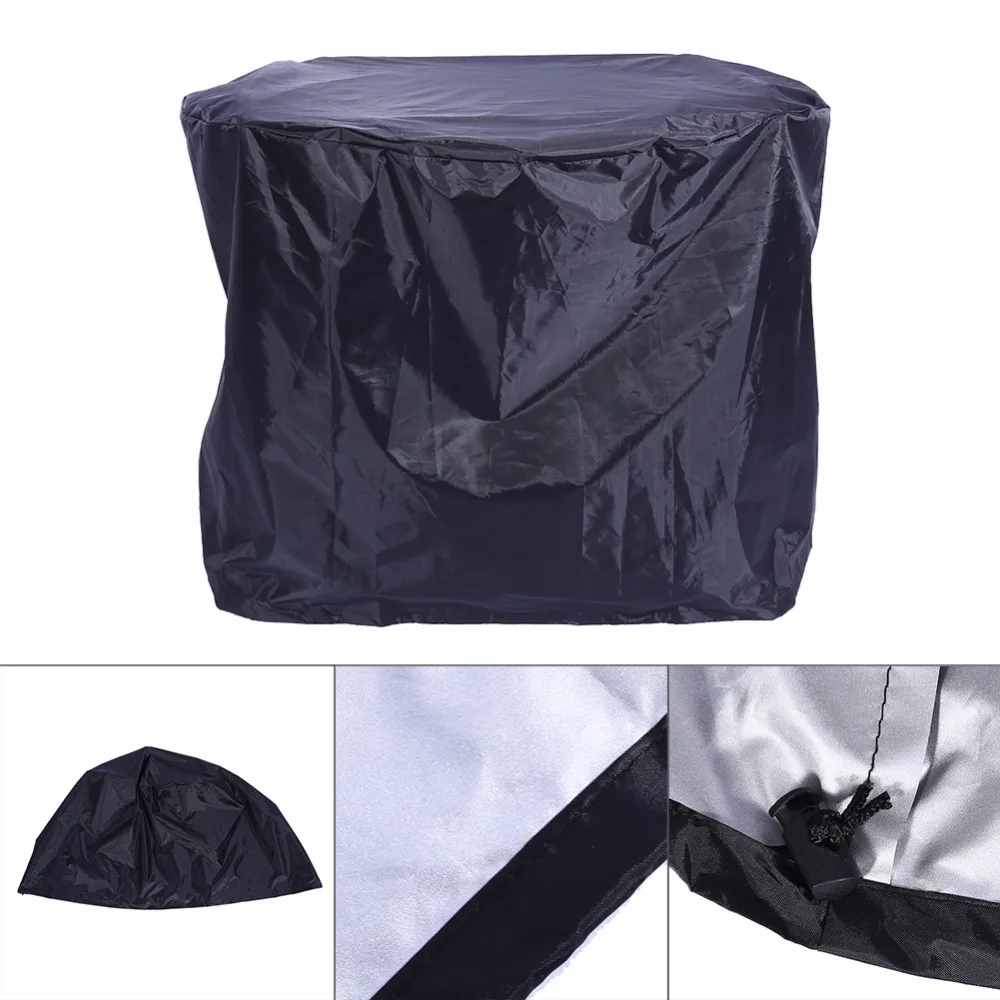 

Black Waterproof BBQ Grill Barbeque Cover Outdoor Rain Grill Barbacoa Anti Dust Protector For Gas Charcoal Electric Barbecue Bag