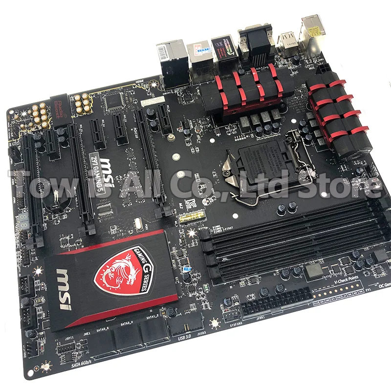 Günstig Kostenloser Versand Original Motherboard Für MSI Z97 GAMING 5 LGA 1150 DDR3 HDMI VGA DVI USB 3,0 32GB Z97 Desktop-motherboard
