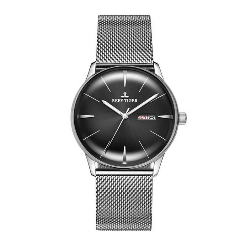 Мужские наручные часы мужские автоматические риф платье с тигром