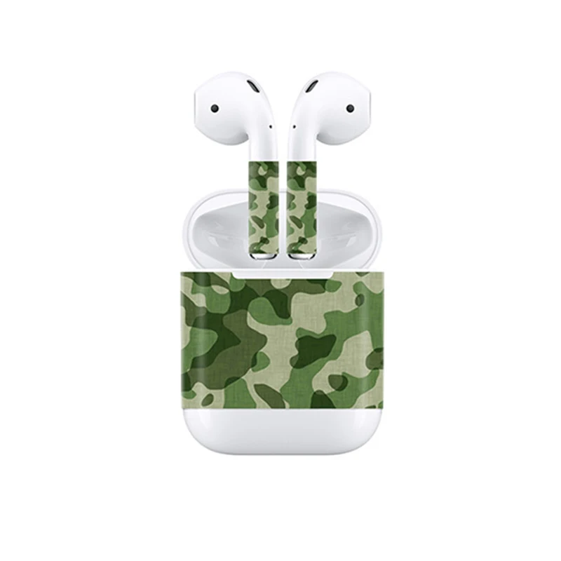 2018 индивидуальный дизайн виниловая пленка для Apple AirPods скины защитные обертки